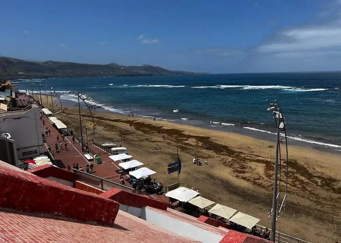 Seafront Canteras Terrace Lounge Apartment